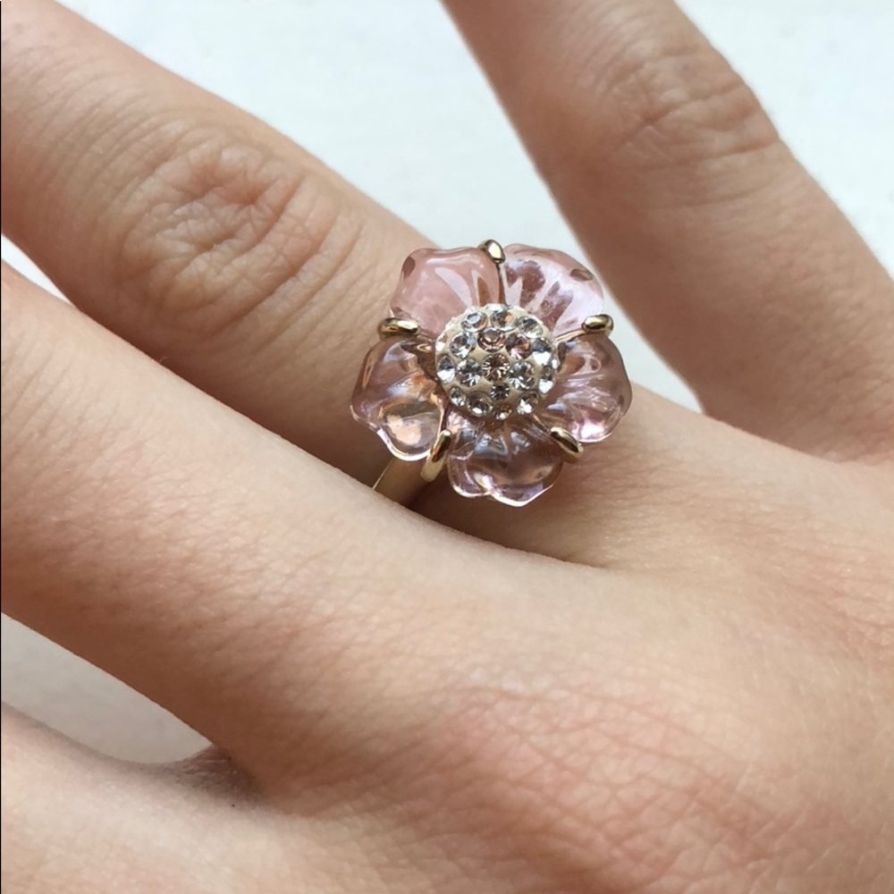 Swarovski crystal ring